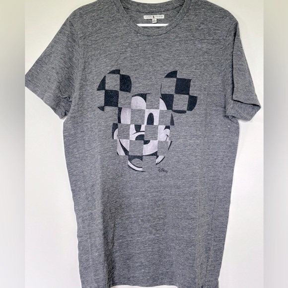 Junk food Mickey Mouse Checkered t-shirt - XL - Picture 1 of 4